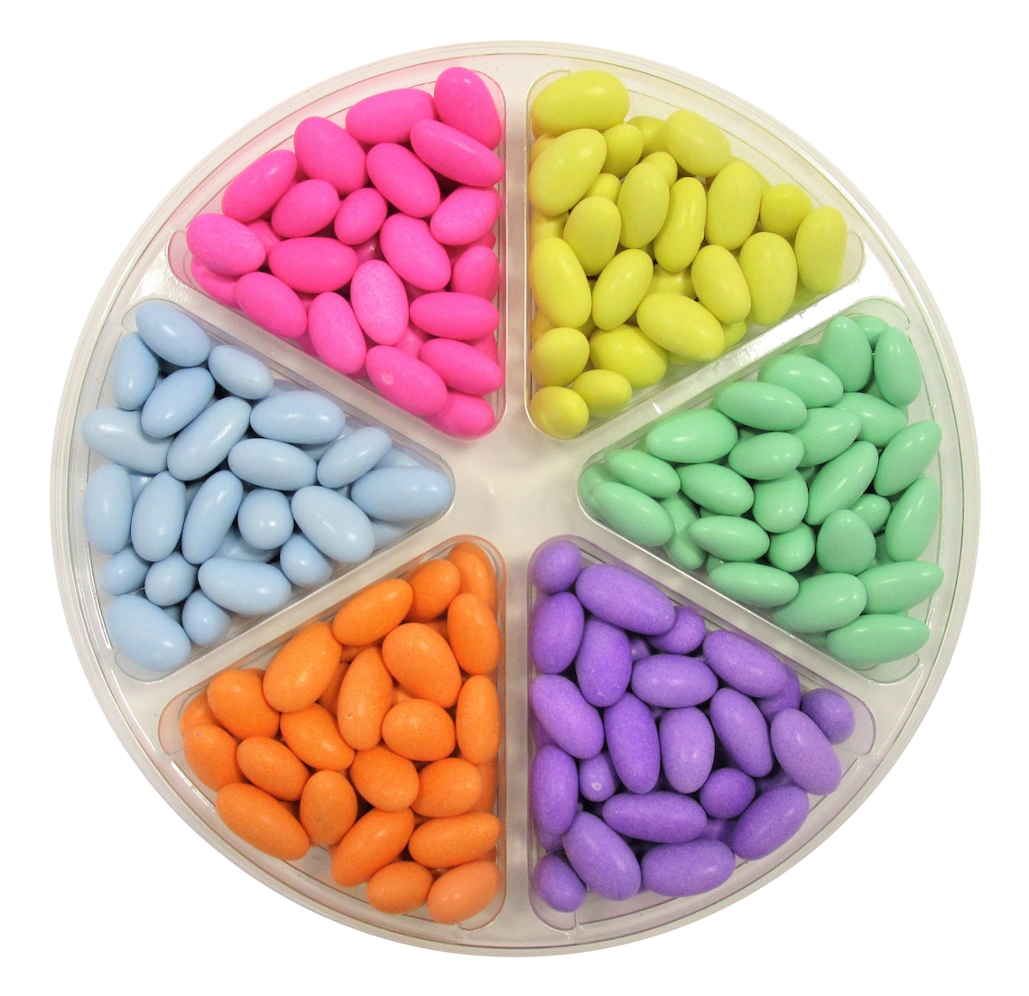 Jordan Almond Gift Tray by Its Delish assorted Pastel Colors Etsy