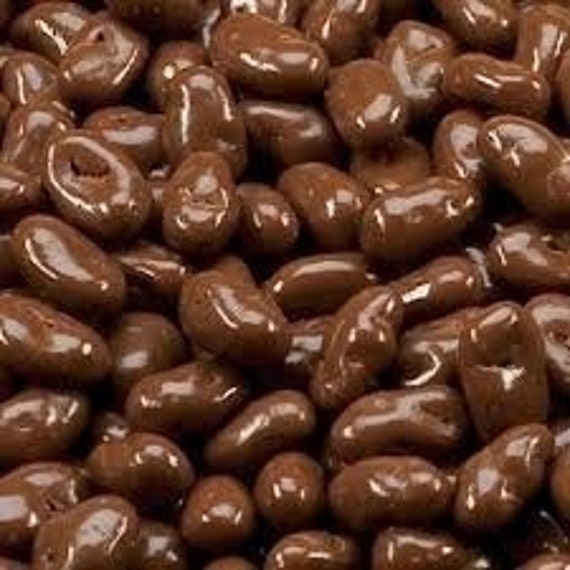 Gourmet Chocolate Covered Raisins by Its Delish milk Etsy