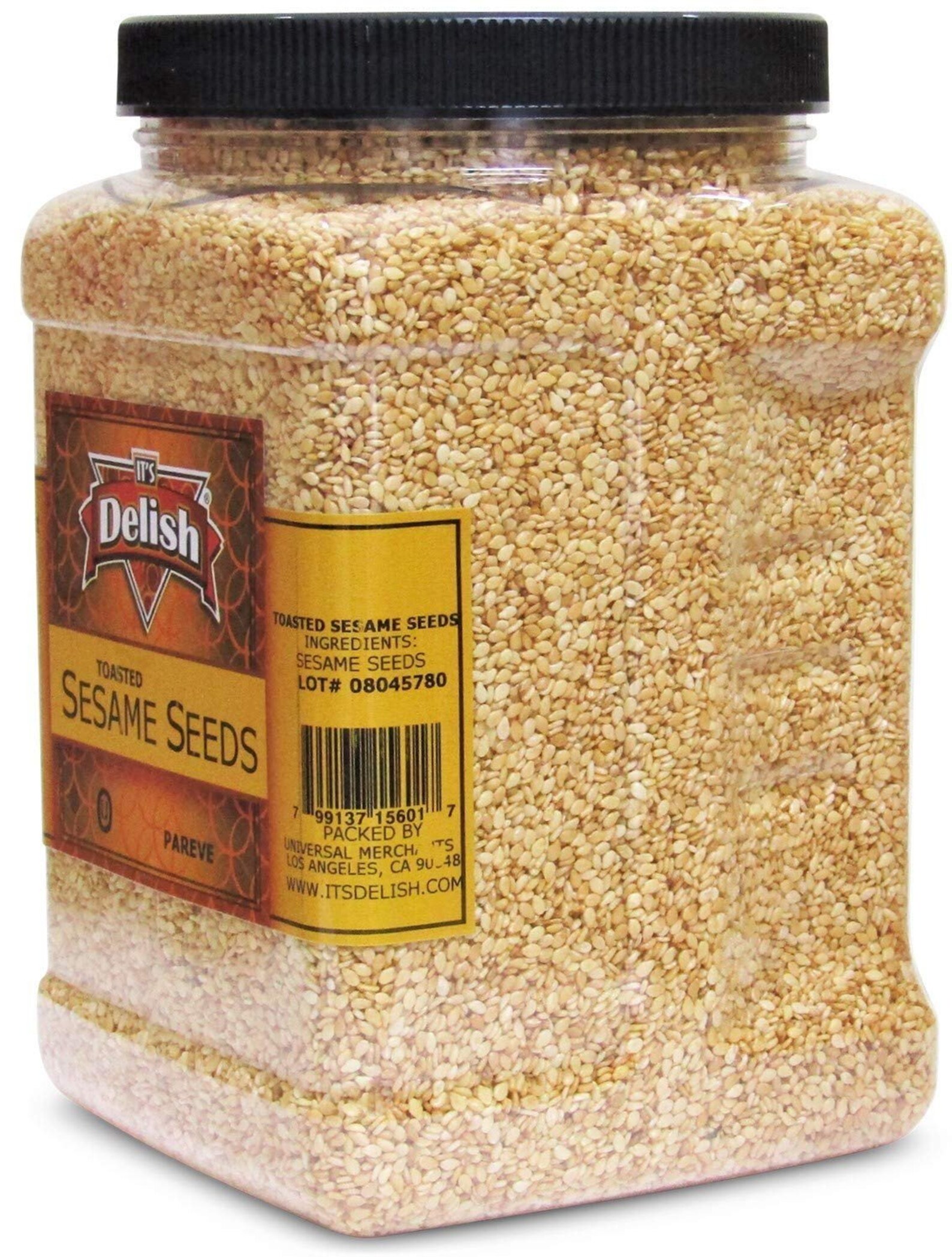 Gourmet Toasted Whole Sesame Seeds by It's Delish 38 OZ Etsy