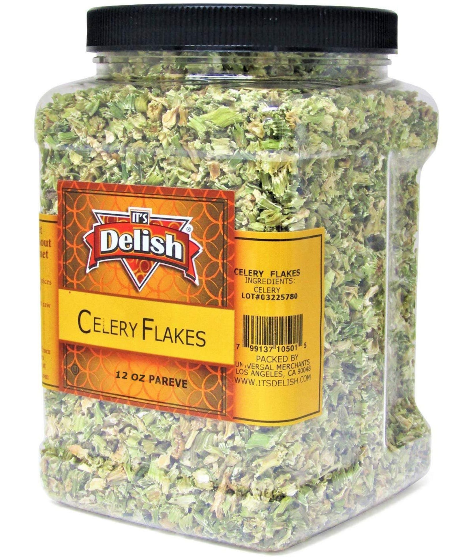 Dried Celery Flakes by It's Delish 12 Oz Jumbo Reusable Etsy