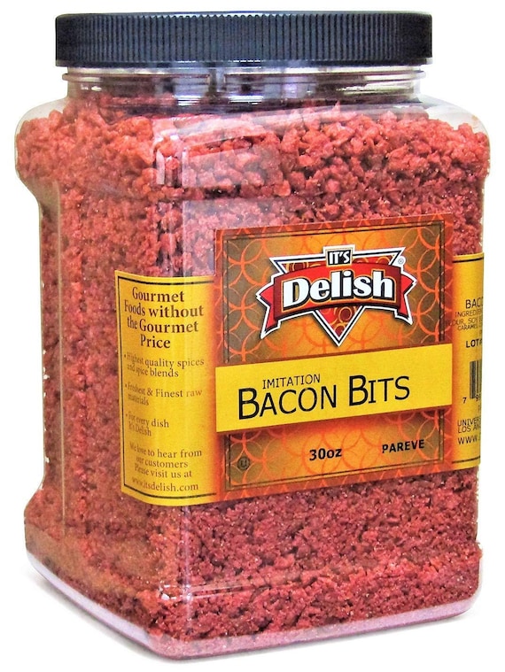Imitation Bacon Bits by Its Delish 30 Oz Jumbo Reusable Etsy