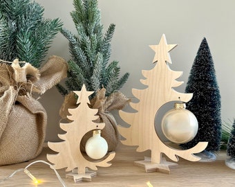 Ball tree set {Small Magic Forest} Christmas decoration, table decoration, Christmas gifts, Advent calendar, Secret Santa