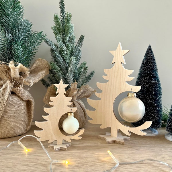 Ball tree set {Small Magic Forest} Christmas decoration, table decoration, Christmas gifts, Advent calendar, Secret Santa