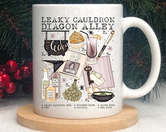 Wizard Cauldron Ceramic Coffee Mug - Movie Inspired 15oz