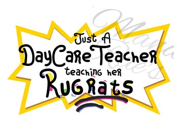 Download Daycare Teacher Svg Etsy