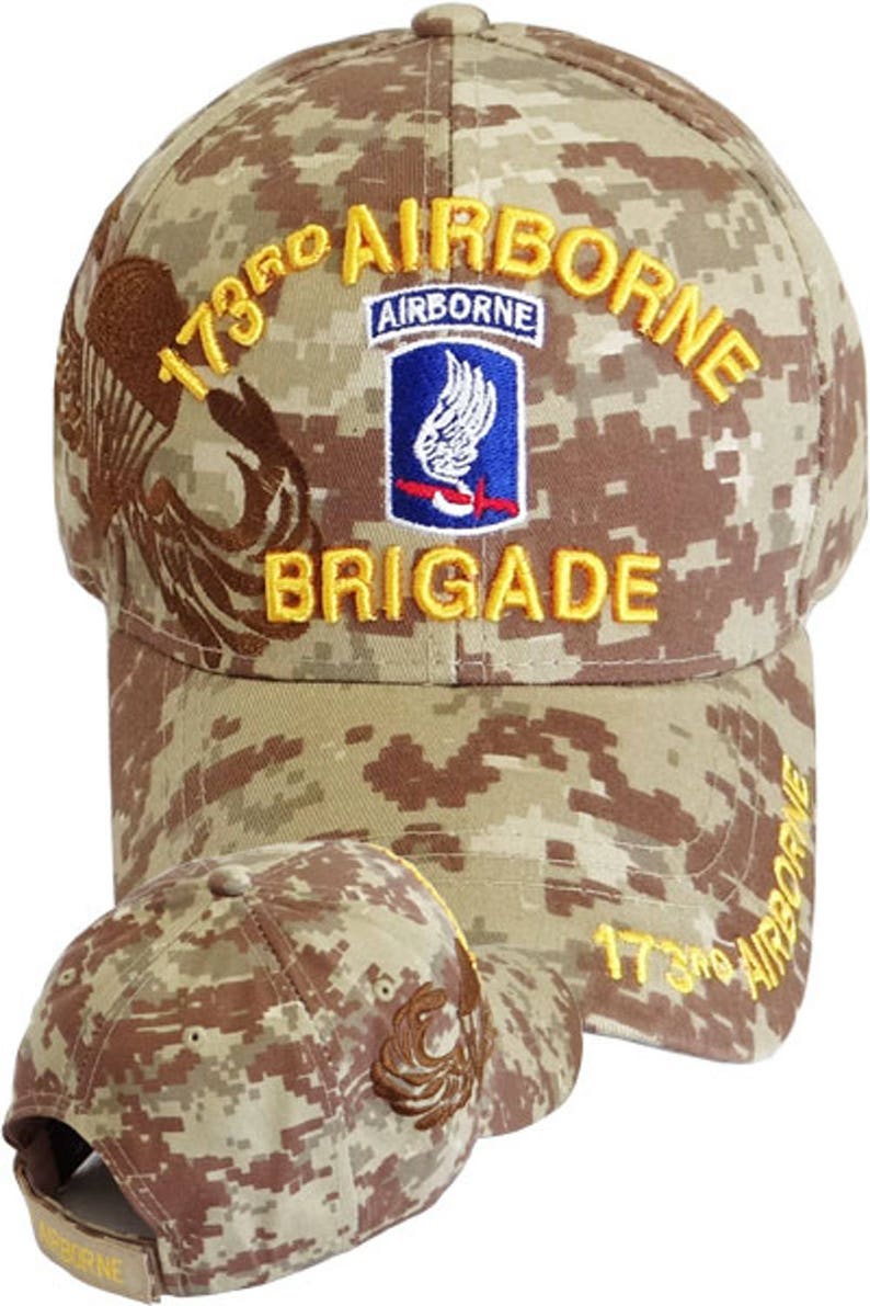 173rd Airborne Brigade Desert Camo cap