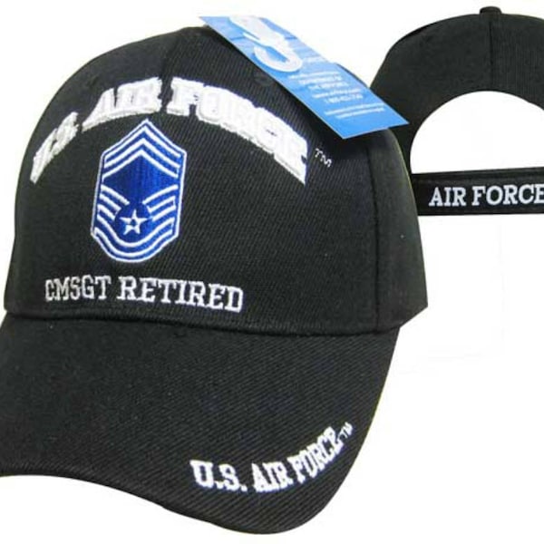 US Air Force Chief Master Sargeant Retired Cap