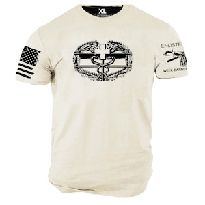 COMBAT MEDICS, Enlisted Ranks graphic t-shirt