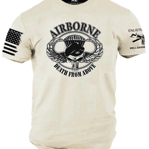 AIRBORNE, Death From Above graphic t-shirt