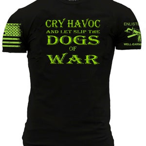 CRY HAVOC, Enlisted Ranks graphic t-shirt