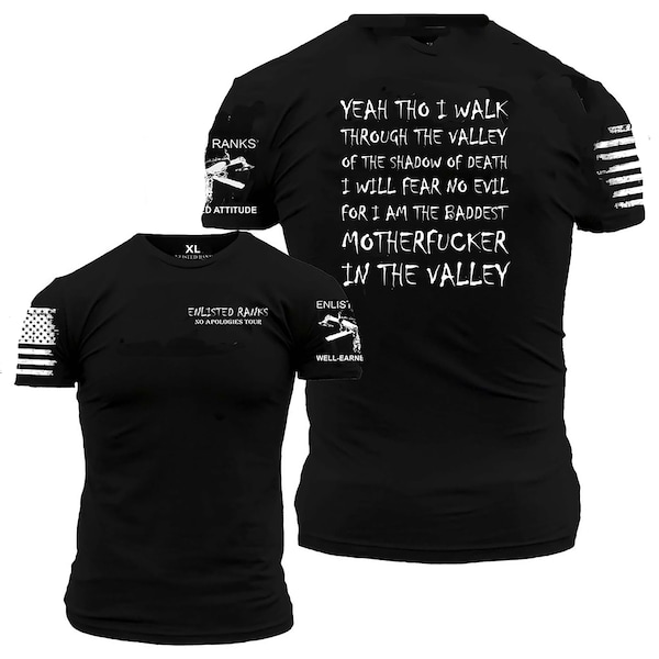 FEAR NO EVIL T-Shirt In Heathered Blue | Capernaum Studios - Foto 5