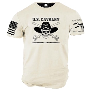 CAVALRY HEROES, Enlisted Ranks graphic t-shirt