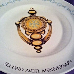 The Avon Doorknocker - Wedgwood England - Avon Rep Second Anniversary Plate