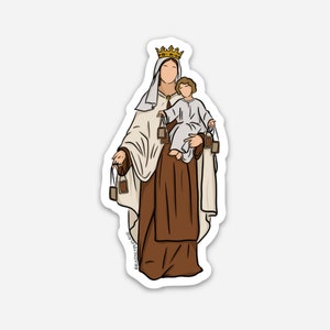 Our Lady of Mt. Carmel - Sticker/Magnet