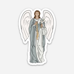 Saint Gabriel the Archangel - Sticker/Magnet