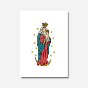 Our Lady of Chiquinquira - 5&quot;x7&quot; Print