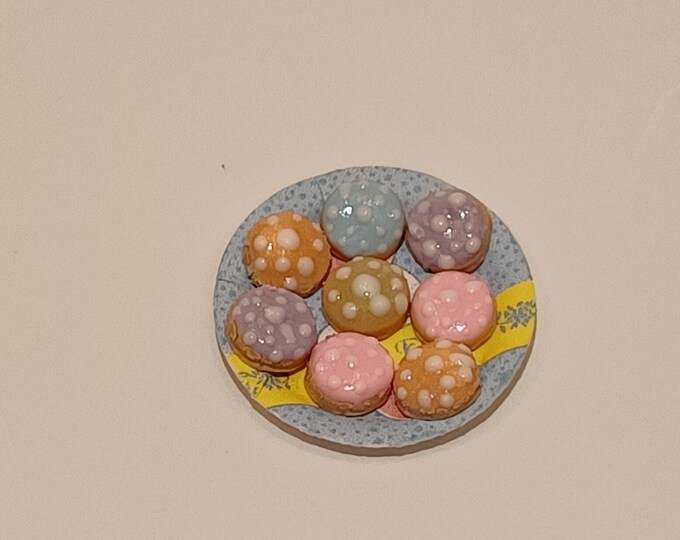 Dollhouse Easter Cookies / Miniature Fake Food 908