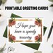 Get Well Printable Greeting Cards, Digital Download, Print at Home ...