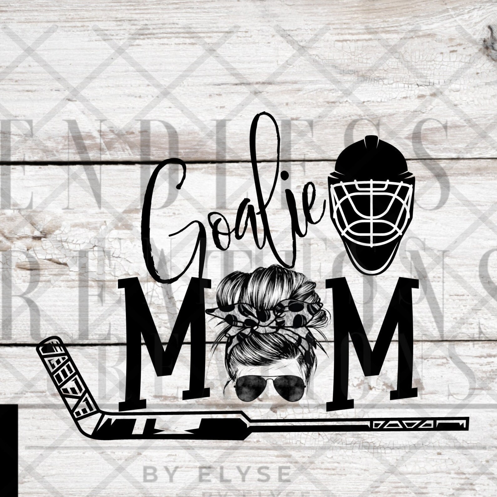 Goalie hockey mom messy bun png only sublimation instant  etsy australia Goalie hockey mom messy bun png only sublimation instant  etsy australia