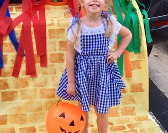 Blue Gingham Dorothy Dress Costume