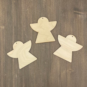 Engel Holzform, DIY Dekoration, hochwertiger Ausschnitt, DIY Kunst Handwerk, Holzhängespielzeug, Engel Figur Basteln, Kreativität Sperrholz Rohling