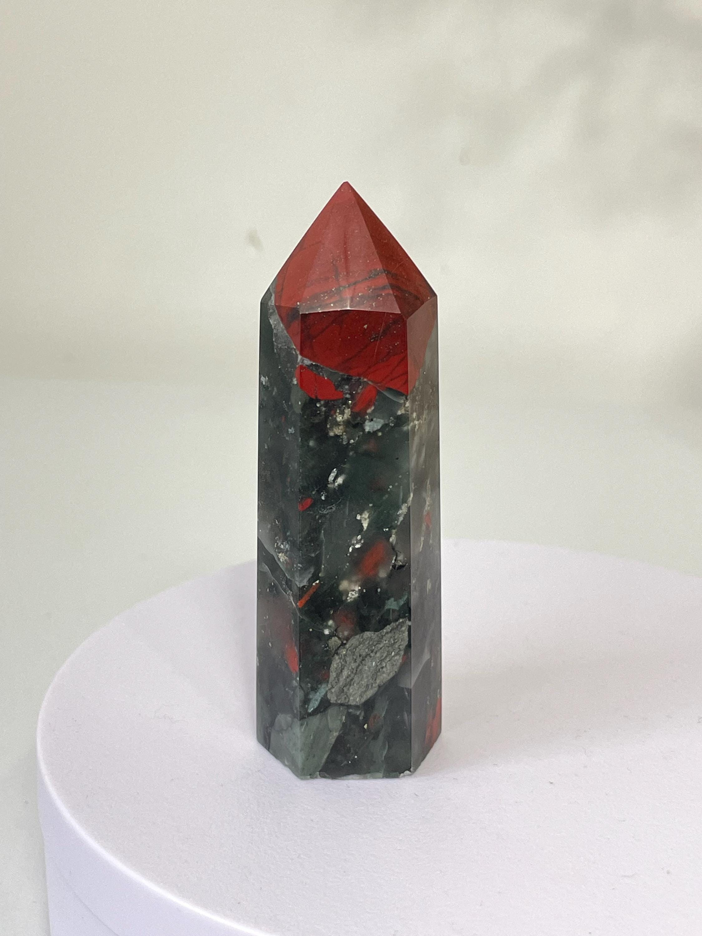 African Blood Stone Tower T286a X 1 - Etsy
