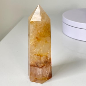 Golden Healer Quartz Tower T176a