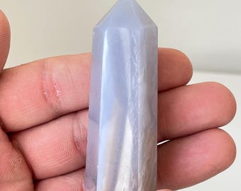 Blue Chalcedony Tower High-Grade T203a