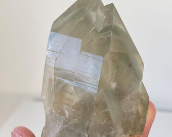 Green Phantom Himalayan Quartz Crystal Natural Q282a
