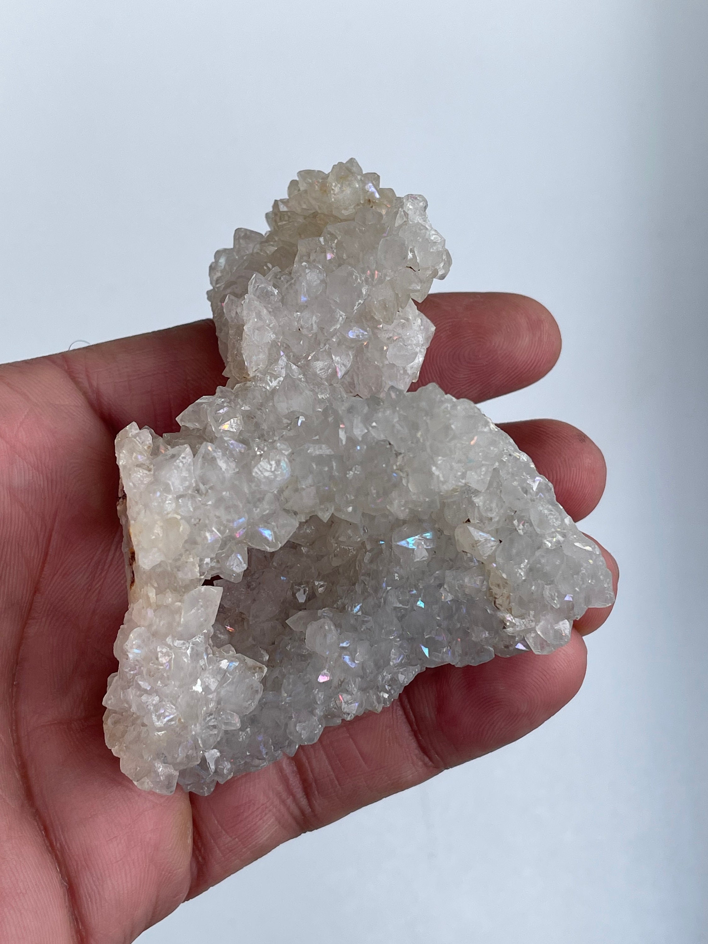Anandalite/Rainbow or Iris Quartz Cluster M039 Etsy
