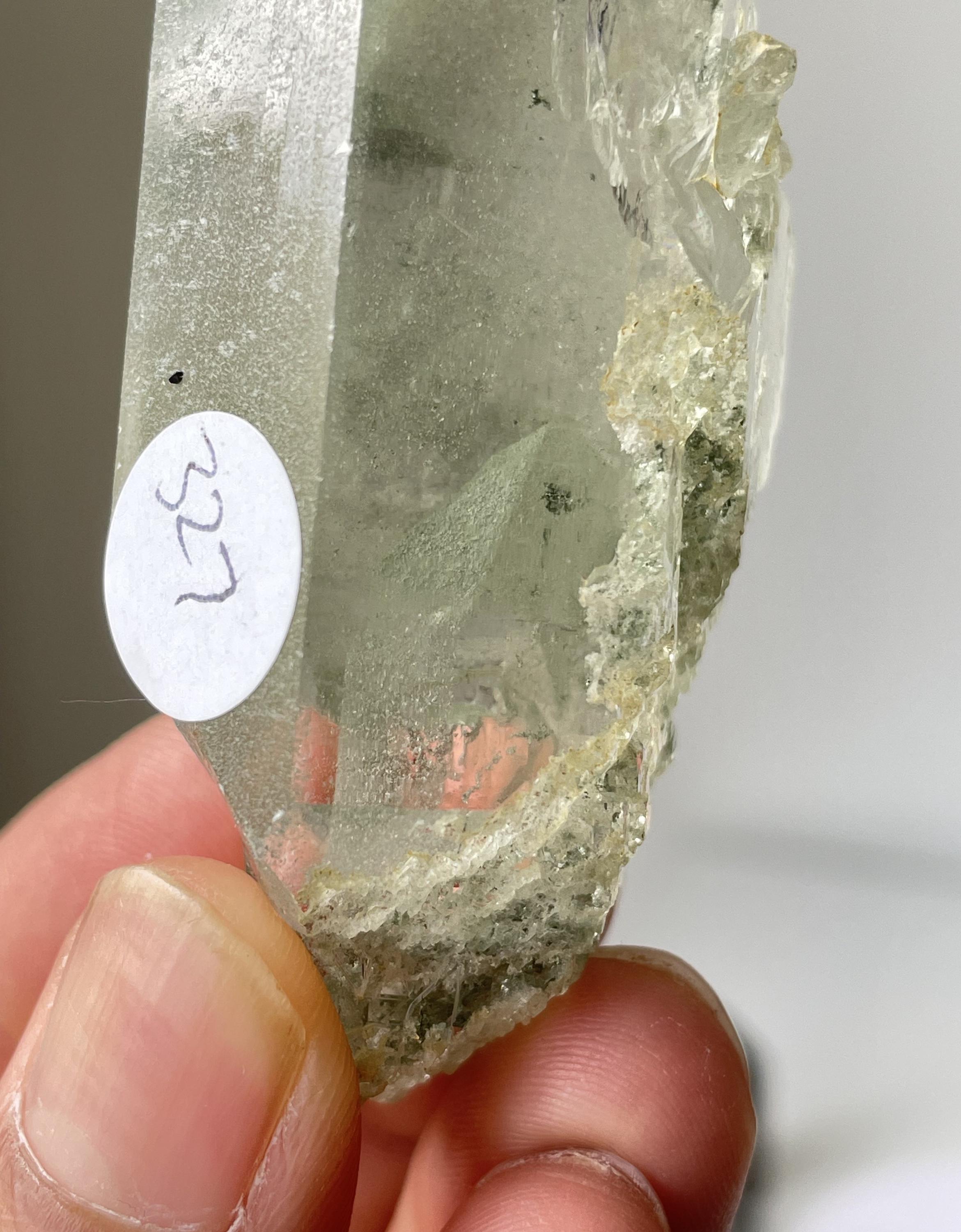 Manifestation Quartz Green Himalayan Crystal Natural Q327a