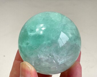 Fluorite Crystal Sphere High Grade Natural S134