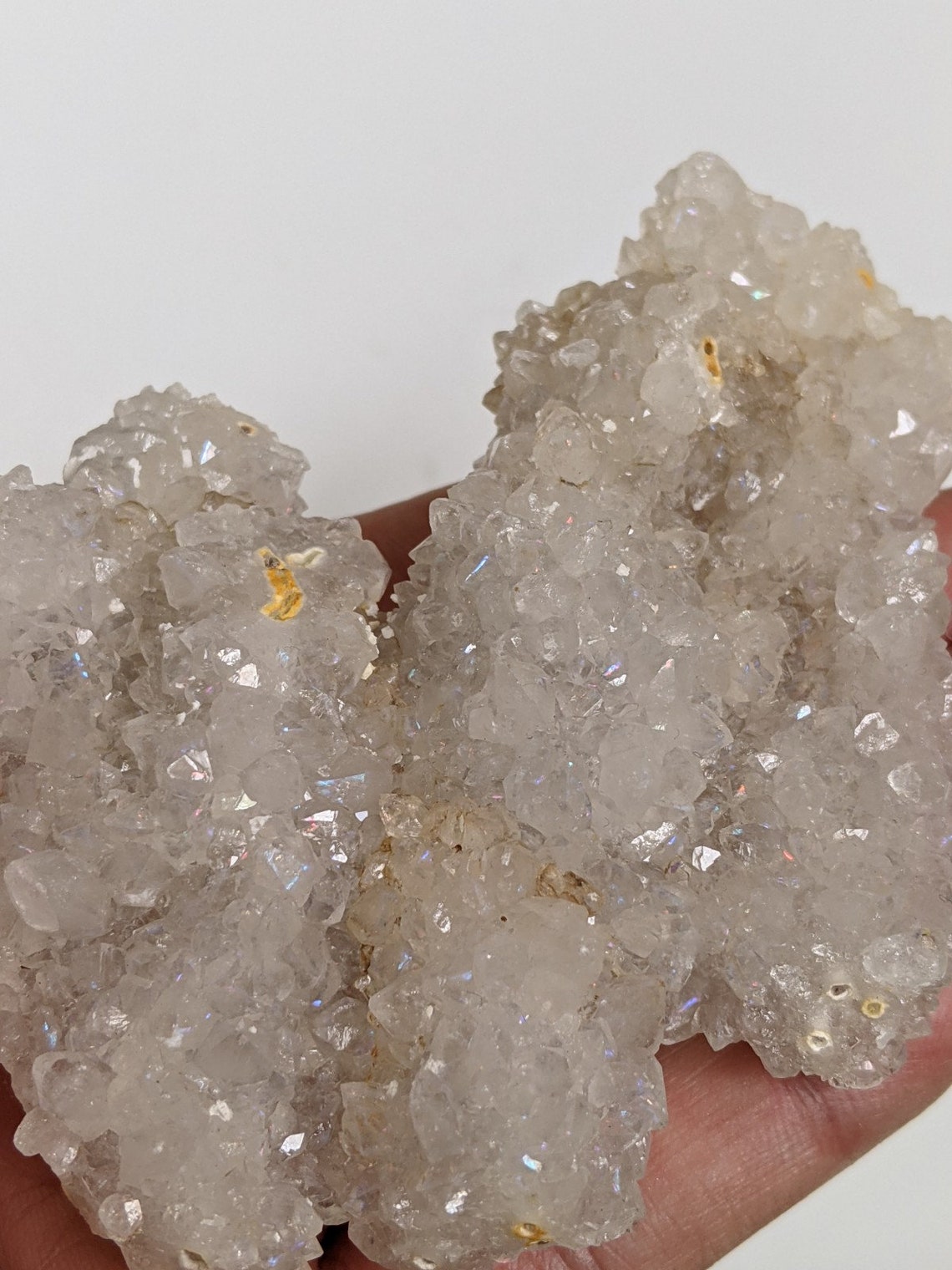 Anandalite/Rainbow or Iris Quartz Cluster M026 Etsy
