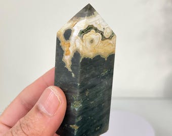 オーシャンジャスパータワーハイグレードT151a - Etsy 日本