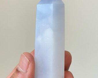 Blue Chalcedony Tower High-Grade T200a
