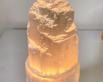 20 cm Lampa kryształowa selenitowa x 1 (SN040)