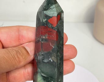 African Blood Stone Tower T286a X 1 - Etsy