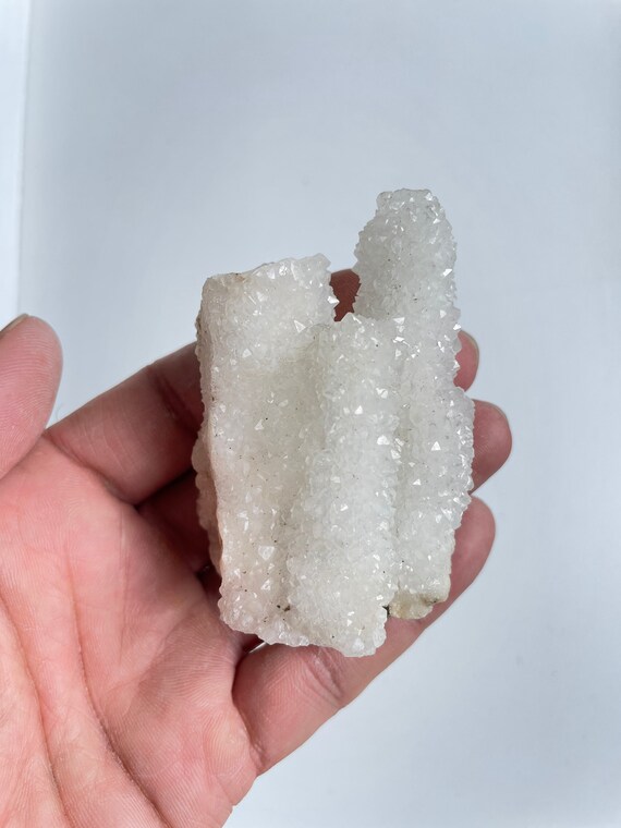Chalcedony Coral Stalactites Druzy Chalcedony Coral Quartz Cluster
