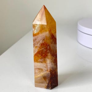 Golden Healer Quartz Tower T174a