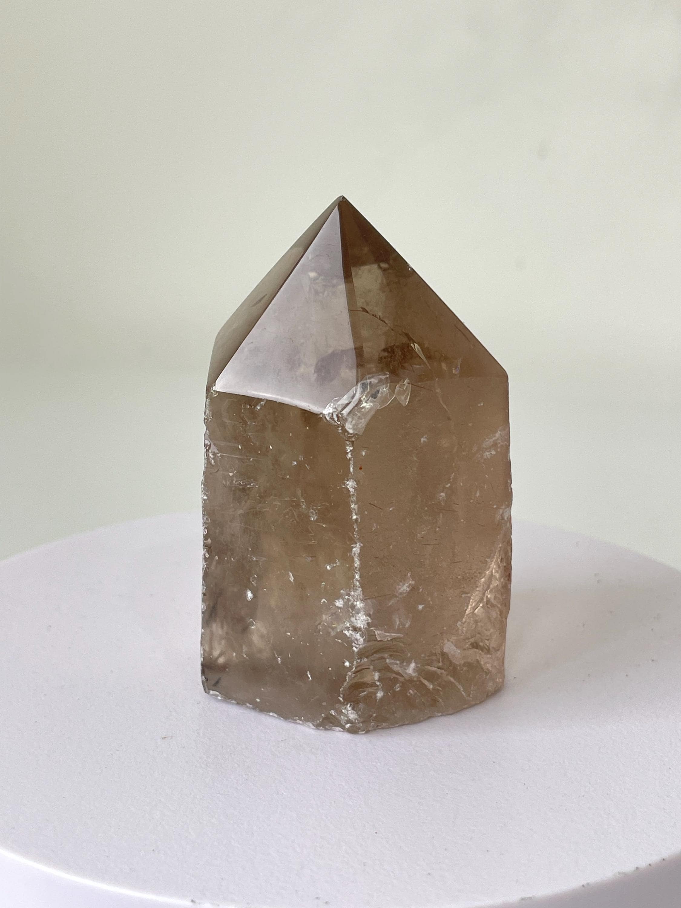スモーキークォーツ クリスタルポイント 自立型 ブラジル T291a - Etsy
