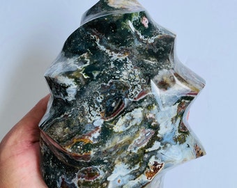 天然オーシャンジャスパーフレーム、クリスタルフレーム、エネルギー