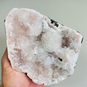 Roze apofyllietclusterkristal AP304a