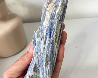 Large Blue Kyanite Raw Natural Crystal RC017