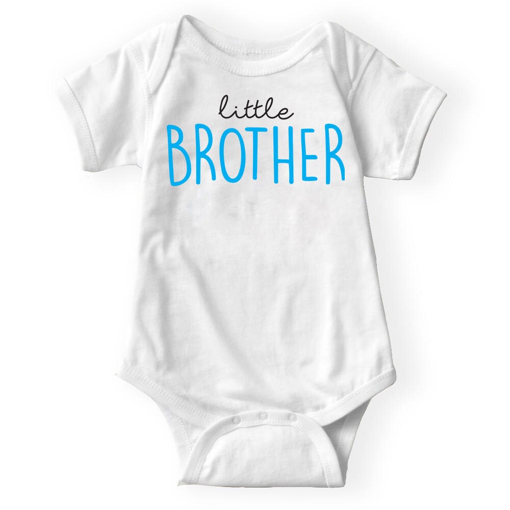 Big Sister T-shirt & Little Sibling Bodysuit Cute Matching Set | Etsy