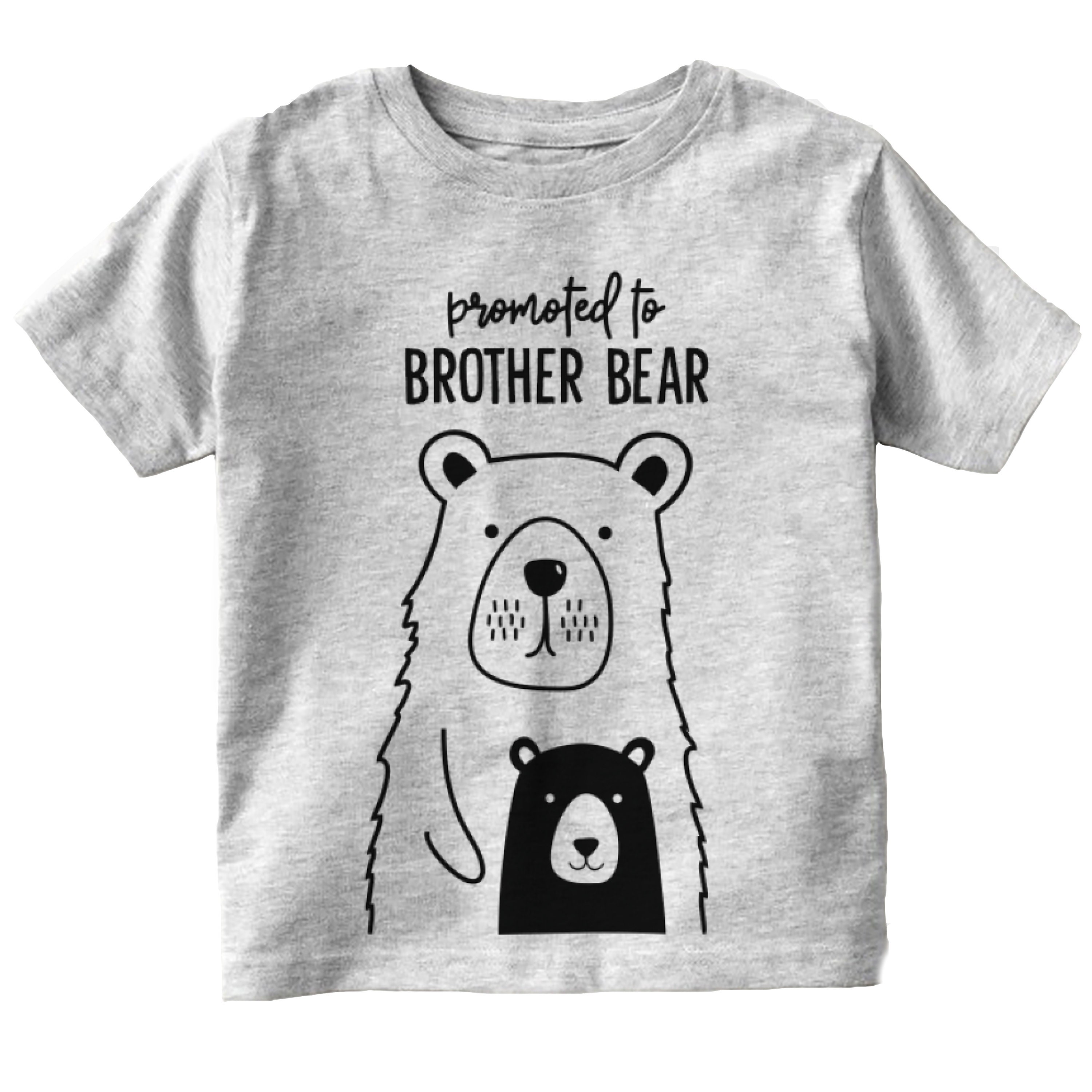 Big Brother Tshirt Promoted to Brother Bear Cute Kids Etsy UK