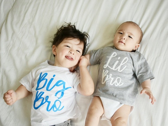 Big Brother Little Sibling Tshirt Brothers Matching Shirt - Etsy Singapore