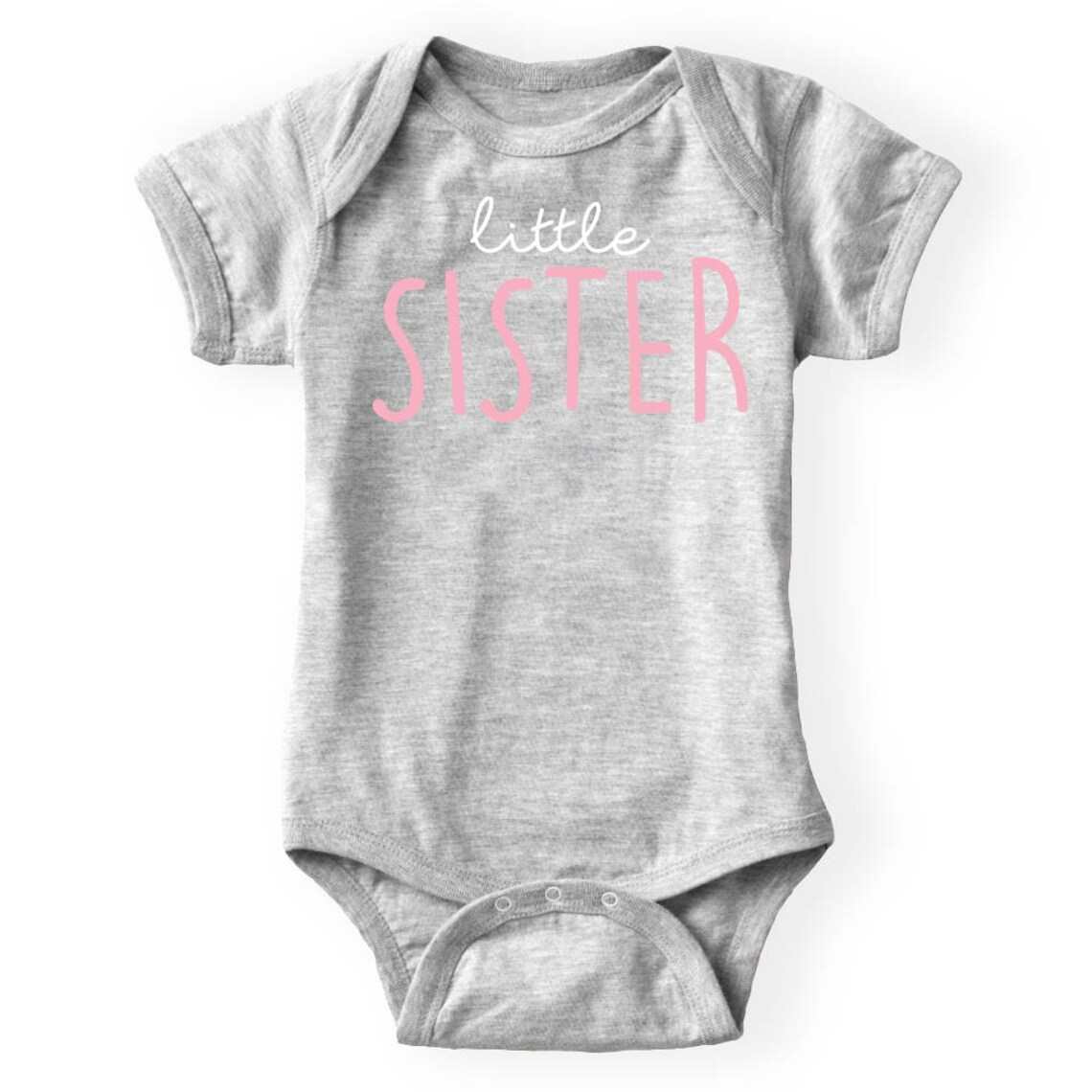 Big Sister T-shirt & Little Sibling Bodysuit Cute Matching Set - Etsy