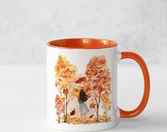 Herfst mok quote crawdads geïnspireerd