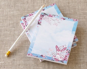 Espeon Notepad, A6 50-Page Stationery