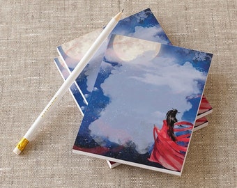 Daughter of the moon goddess notepad